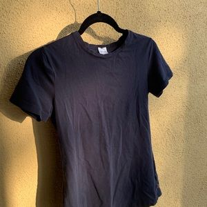 american apparel tee navy
